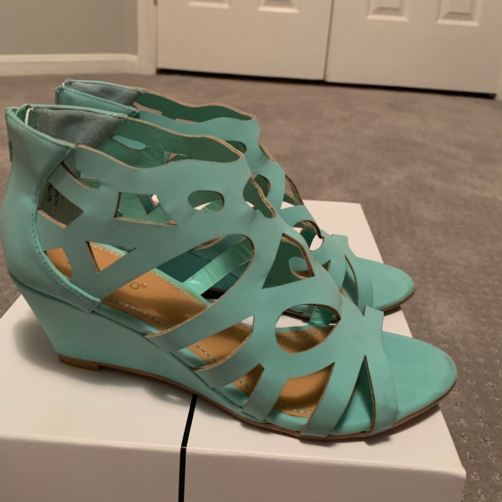 Mint Statement Wedges